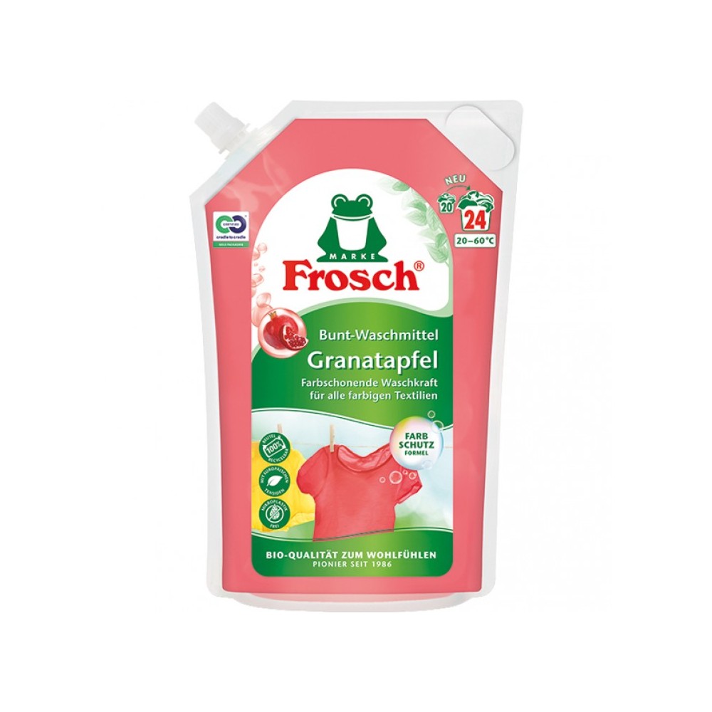 Frosch Pomegranate Colored Laundry Detergent Liquid 1.8 l