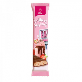 Viba strawberry yoghurt indulgence bar, 35 g