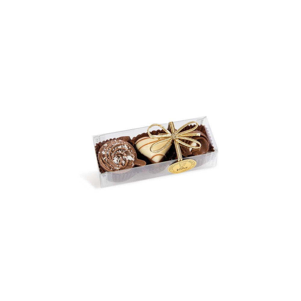 Viba 3 nougat pralines, 38 g