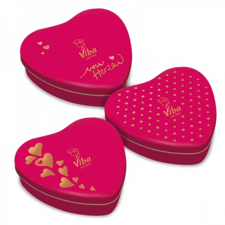 Viba gift box heart, 90 g