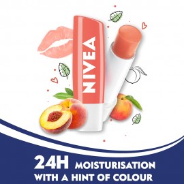 NIVEA Pfirsich‑Glanz Lippenbalsam 4,8 g / 5,5 ml