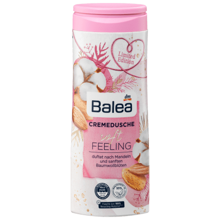 Balea Soft Feeling Shower Cream 300 ml / 10 fl oz