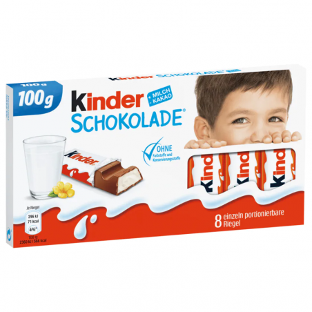 Kinder Chocolate 100 g / 3.5 oz