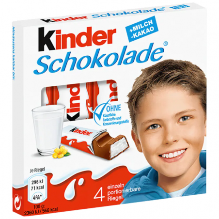 Kinder Chocolate 50 g / 1.7 oz