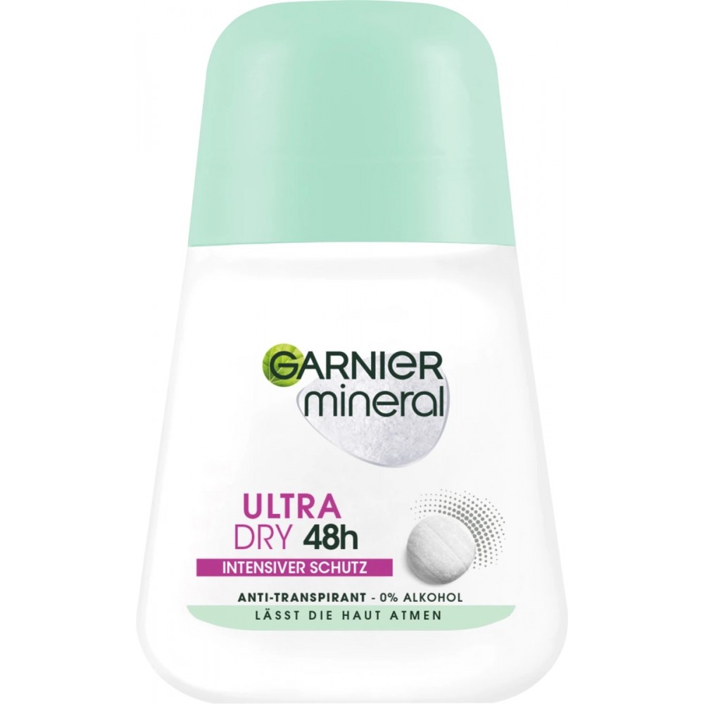 Garnier Mineral Ultra Dry Anti-Transpirant Roll-On 50 ml
