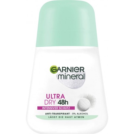 Garnier Mineral Ultra Dry Anti-Perspirant Roll-On 50 ml / 1.7 fl oz