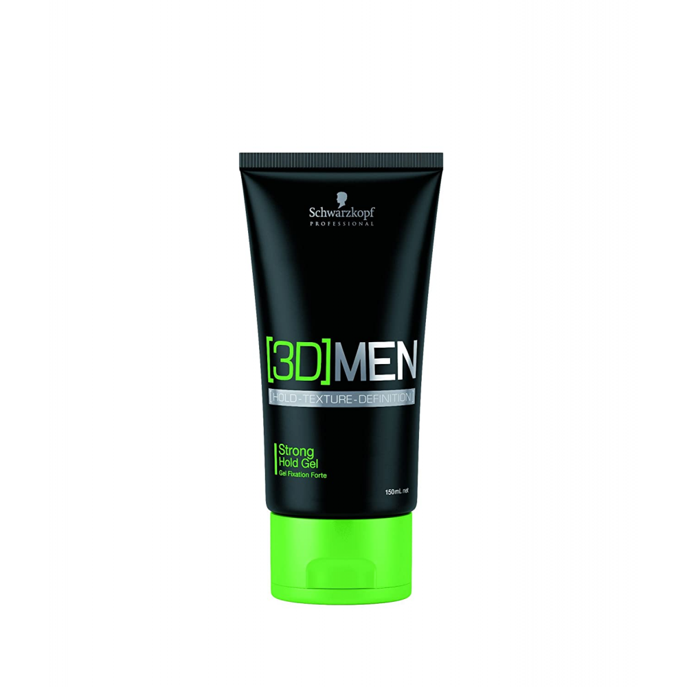 Schwarzkopf Professional [3D] MEN Styling Strong Hold Gel 150 ml / 5 fl oz