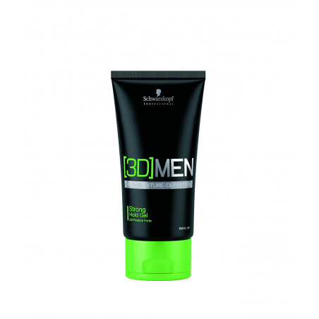 Schwarzkopf Professional [3D] MEN Styling Strong Hold Gel 150 ml / 5 fl oz