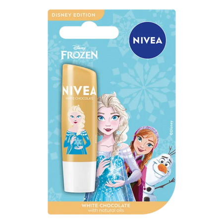 Nivea Limitierte Disney-Edition "Frozen" Weiße Schokolade Lippenbalsam 4,8 g / 5,5 ml