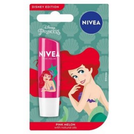 Nivea Limitierte Disney-Edition Prinzessin Rosa-Melone Lippenbalsam 4,8 g / 5,5 ml