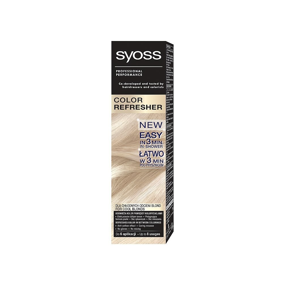 Syoss Color Refresher for Cool Blonds 75 ml