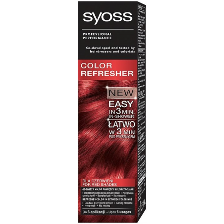Syoss Color Refresher for Red Shades 75 ml / 2.5 fl oz