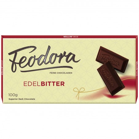 Feodora Edelbitter Schokolade 100 g (EXP 11/2025)