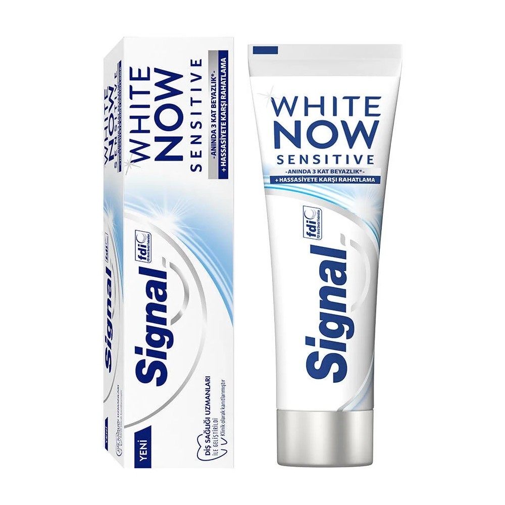 Signal White Now Sensitive Toothpaste 75 ml / 2.5 fl oz