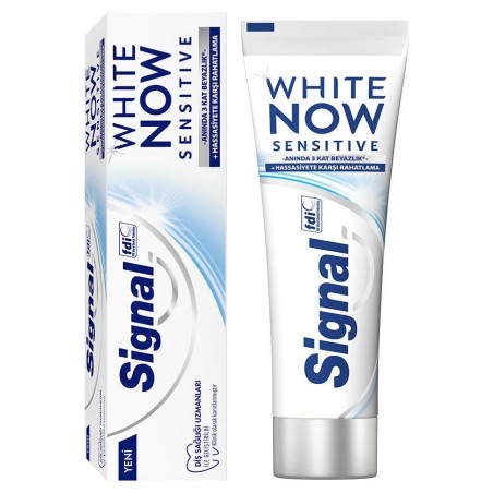 Signal White Now Sensitive Toothpaste 75 ml / 2.5 fl oz