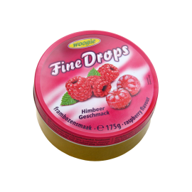Woogie Fine Drops Himbeer 175 g