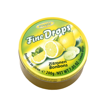 Woogie Fine Drops Zitronen Bonbons 200 g