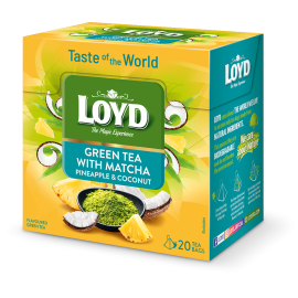 LOYD GREEN TEA WITH MATCHA...
