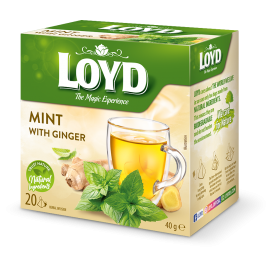 LOYD MINT WITH GINGER 20 tea bags