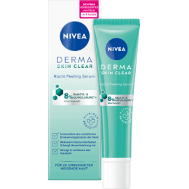 NIVEA Derma Skin Clear Nacht-Peeling-Serum 40 ml / 1,3 fl oz