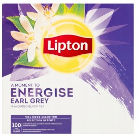 Lipton Ein Moment, um Energie zu tanken Earl Grey 100 Teebeutel