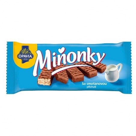 Opavia Minonky Cremig Blau 50 g / 1,6 oz