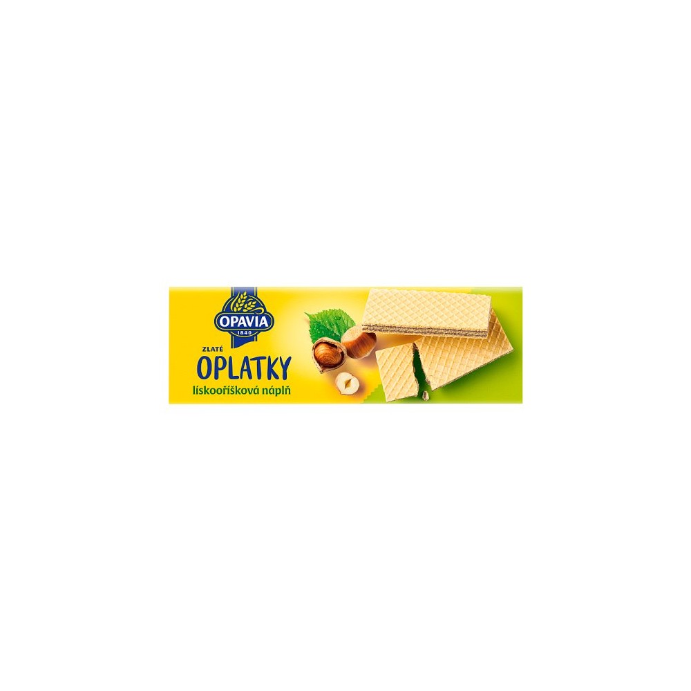 Opavia Goldene Oblaten Haselnuss 146 g / 5,1 oz
