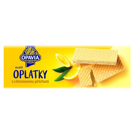 Opavia Zlate Oplatky Lemon 146g