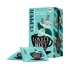 Cupper Liebliche Lakritz- und Minz-Infusion 20 Teebeutel
