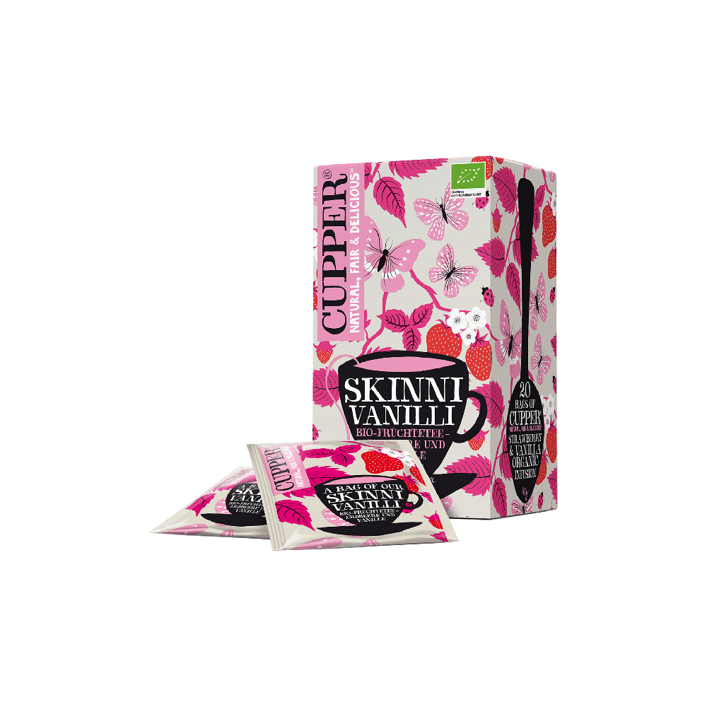 Cupper Skinni Vanilli 20 Teebeutel