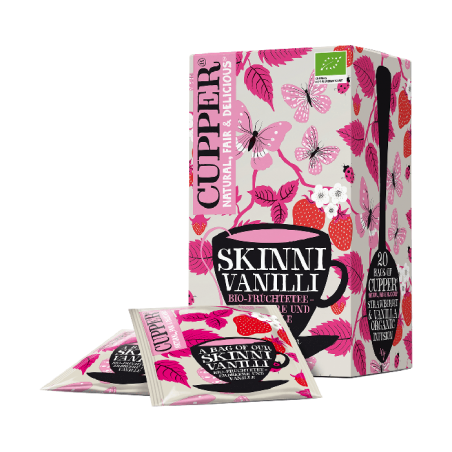 Cupper Skinni Vanilli 20 Teebeutel