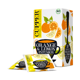 Cupper Orange & Lemon Infusion 20 tea bags