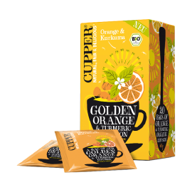 Cupper Golden Orange & Turmeric Infusion 20 tea bags