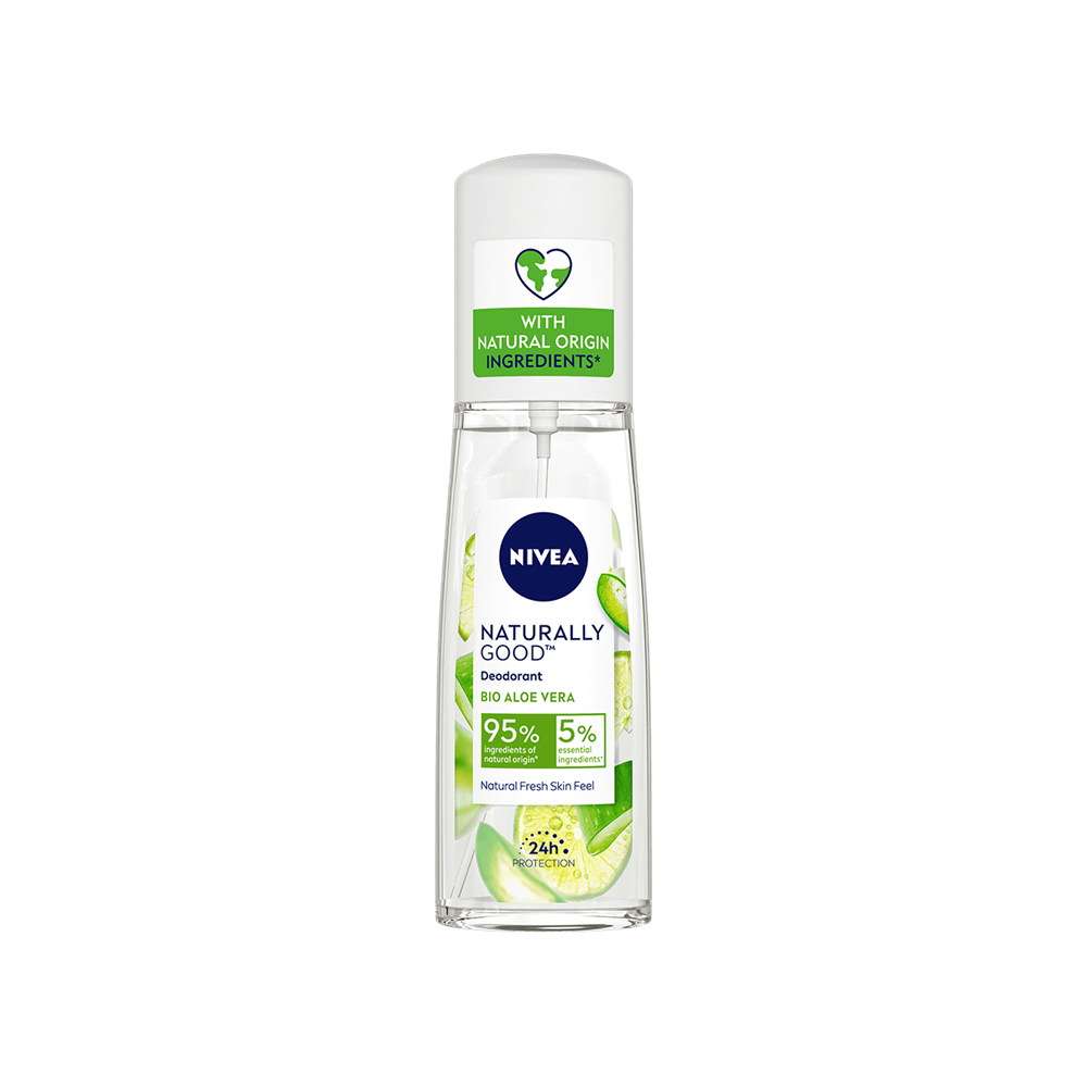 Naturally Bio Aloe Deodorant Spray 75 ml / 2.5 oz
