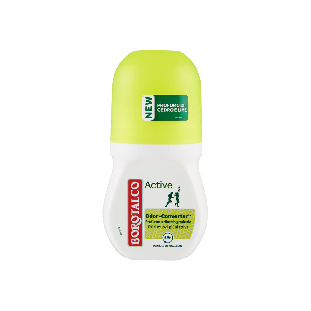 Borotalco Active Zeder und Limette Deo-Roll-on 50 ml / 1,7 fl oz