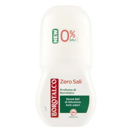 Borotalco Zero Salts Deo Roll-On 50 ml / 1.7 fl oz