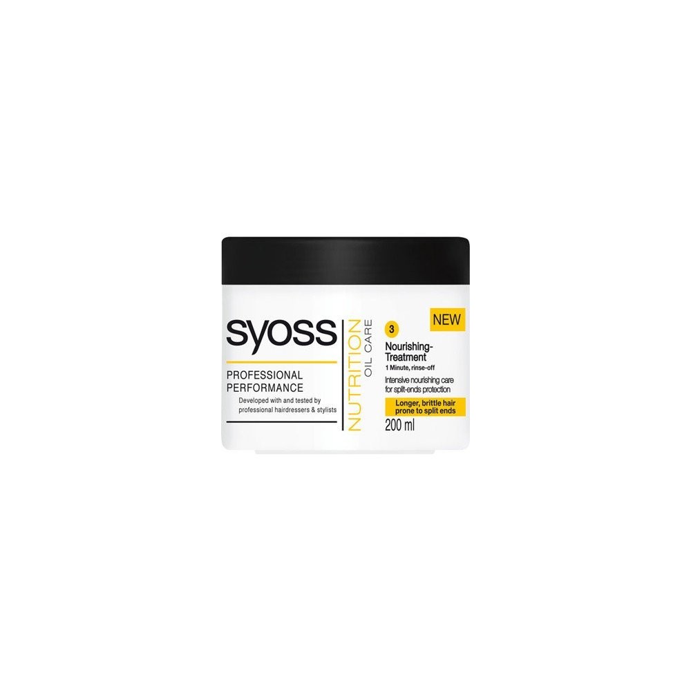 Syoss Nutrition Oil Care Nourishing Treatment 200 ml / 6.8 fl oz