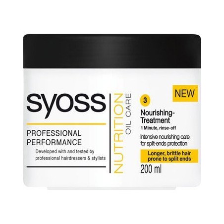 Syoss Nutrition Oil Care Nourishing Treatment 200 ml / 6.8 fl oz