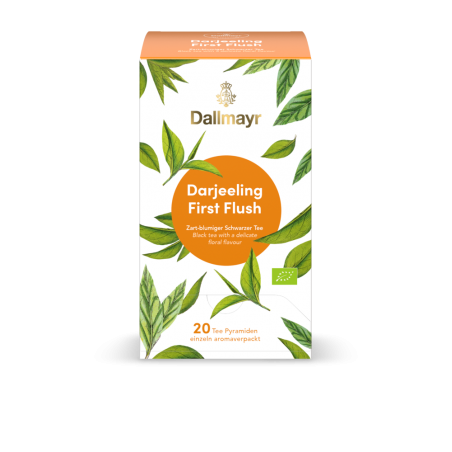 Dallmayr Bio Darjeeling First Flush 20 Pyramidenbeutel