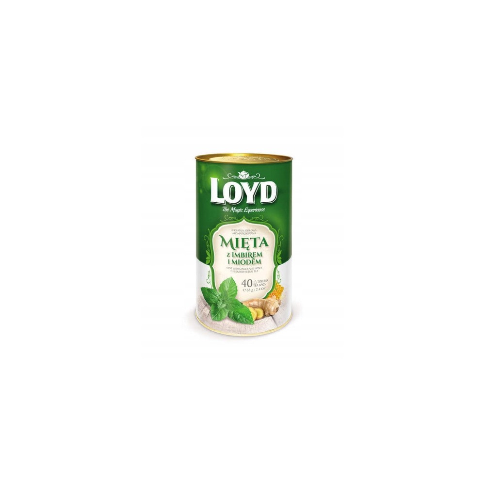 Loyd Mint with Ginger and Honey 40 tea bags