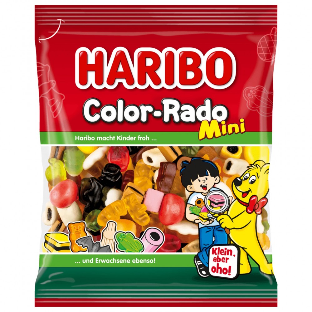 Relativitetsteori Monument sælger Haribo Color-Rado Mini 160 g