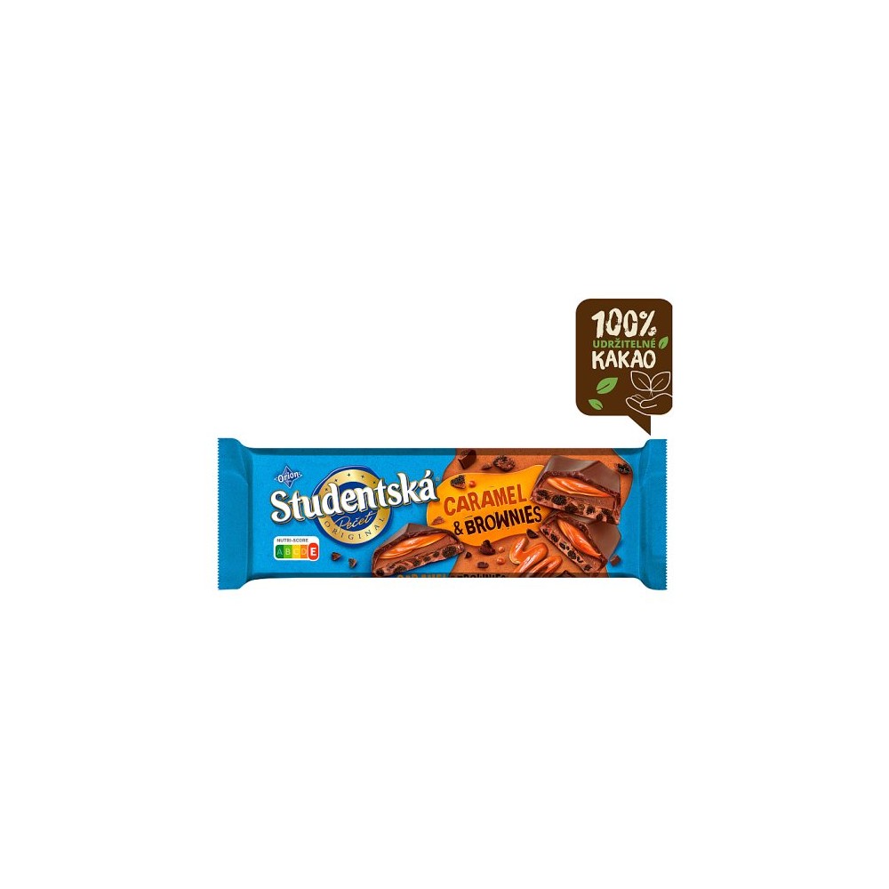 Orion Studentska Pecet Caramel & Brownies Chocolate 240 g
