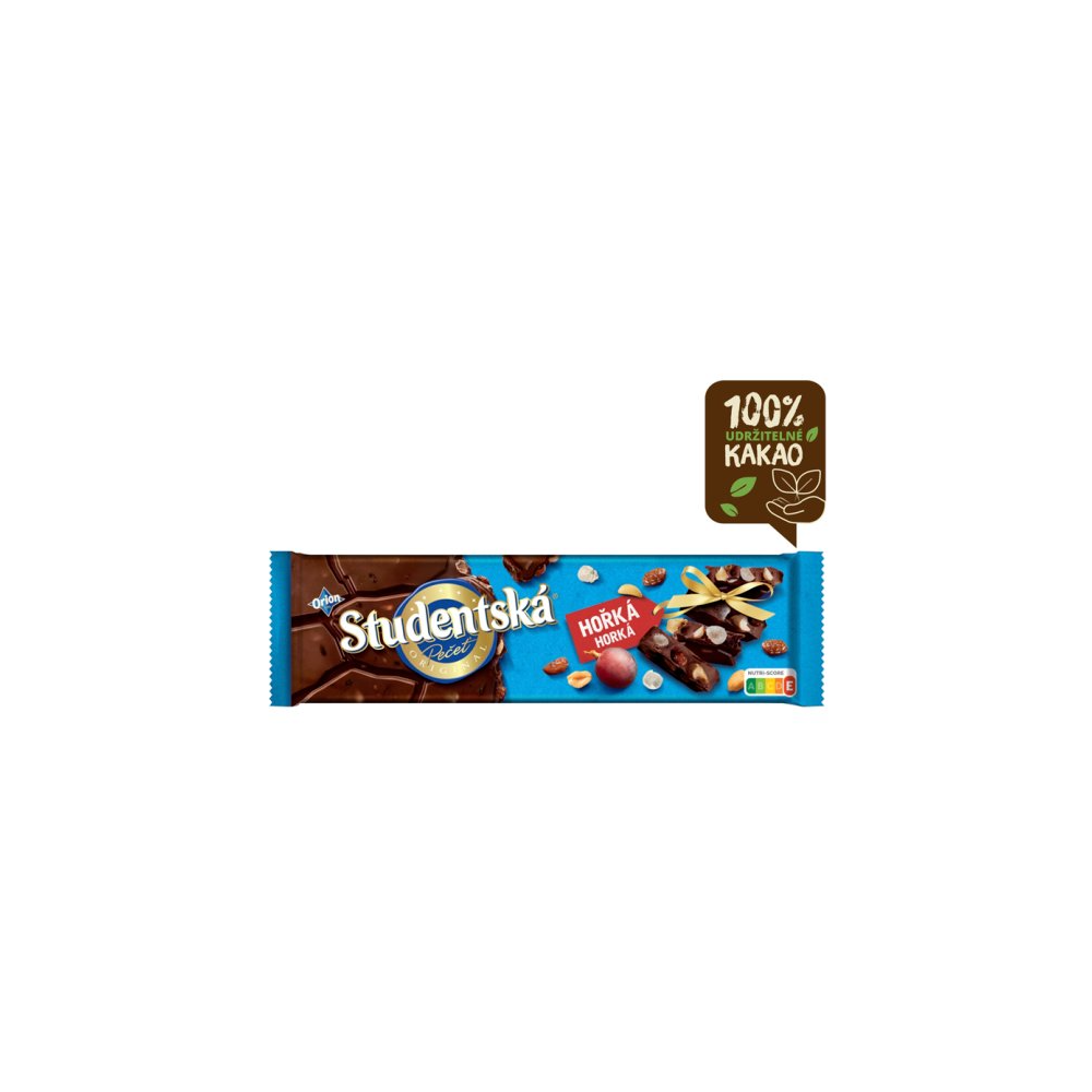 Orion Studentska Pecet Dark Chocolate 260g