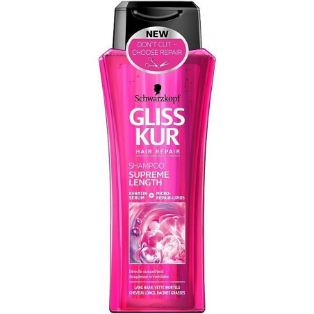 Schwarzkopf Gliss Kur Supreme Length Shampoo 250 ml / 8,3 fl oz