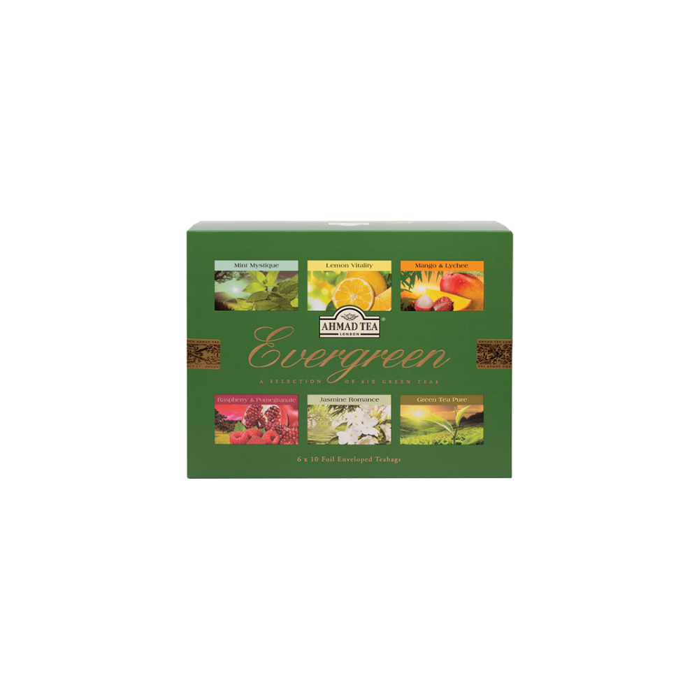 Ahmad Tea Evergreen Collection 60 aluminum bags