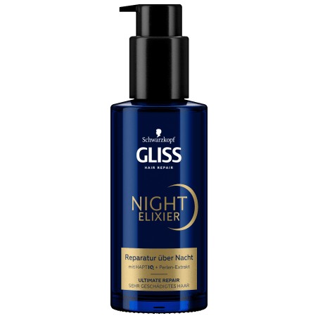 Schwarzkopf GLISS Night Elixir Ultimate Repair 100 ml / 3.4 fl oz