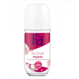 Fa Active Pearls Rose Fresh Antitranspirant-Deodorant Roll-On 50 ml / 1,7 fl oz
