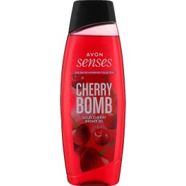 AVON Senses Cherry Bomb Shower Gel 500 ml / 16.8 fl oz