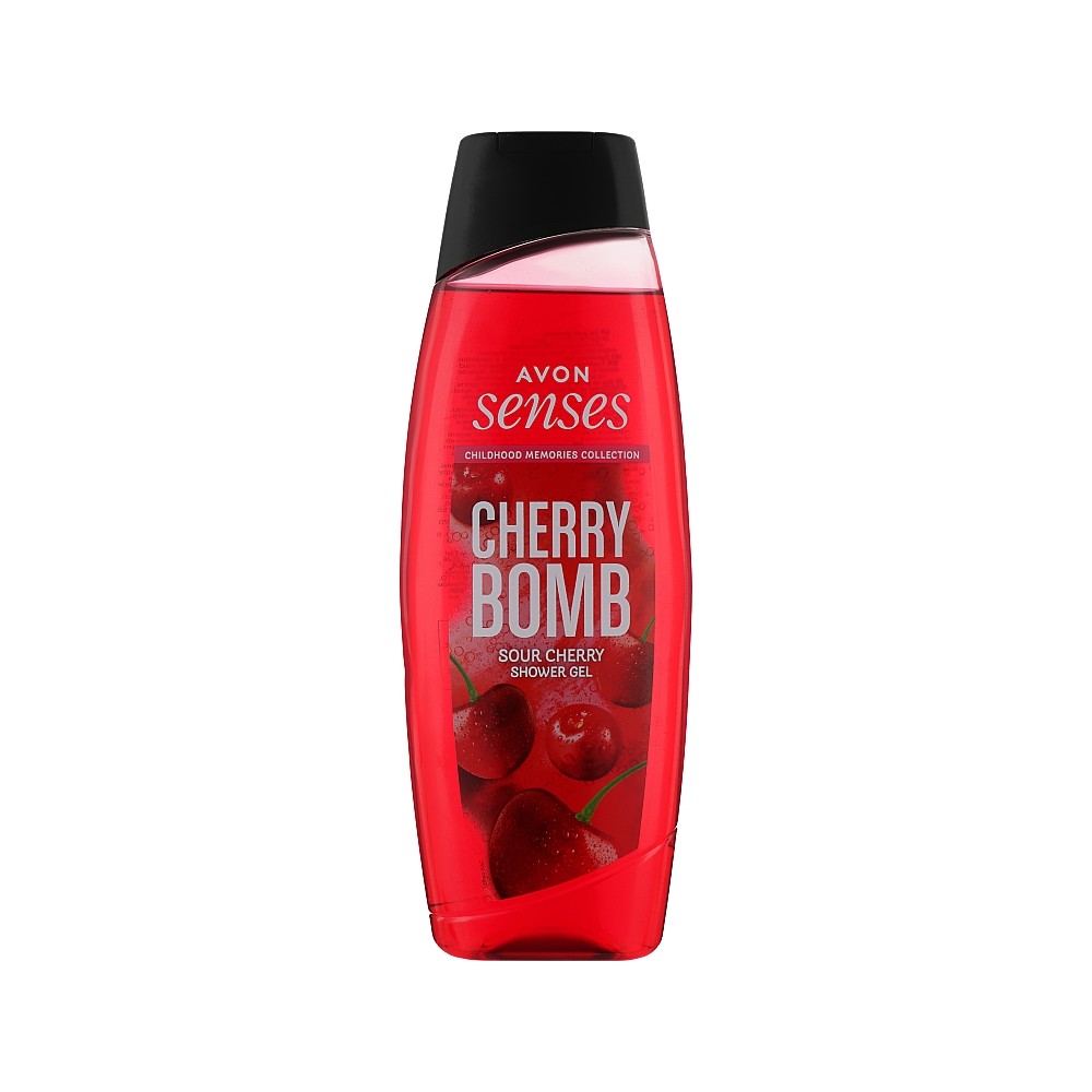 AVON Senses Cherry Bomb Shower Gel 500 ml / 16.8 fl oz