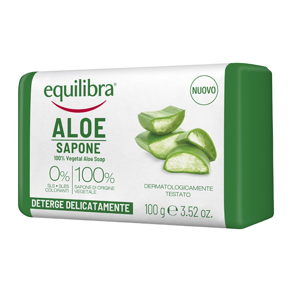 Equilibra Aloe 100% pflanzliche Seife 100 g